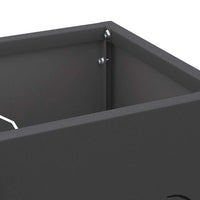 Supporto per Ombrellone Nero 15.5 x 15.5 x 49 cm Metallo 868488