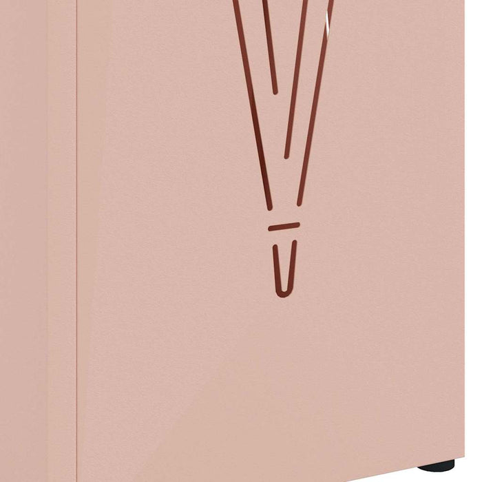 Supporto per Ombrellone Rosa 15.5 x 15.5 x 49 cm Metallo 868489