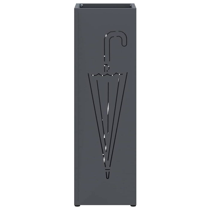 Supporto per Ombrellone Antracite 15.5 x 15.5 x 49 cm Acciaio 868490