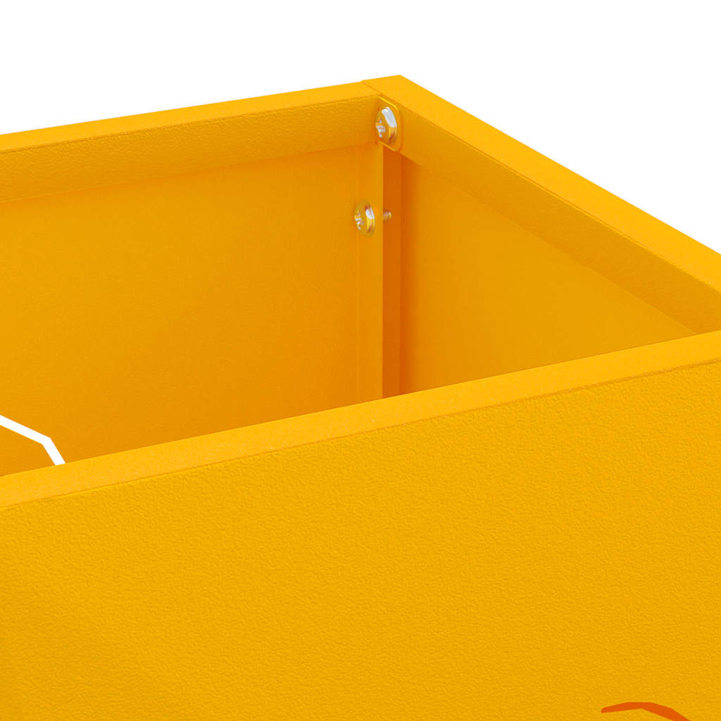 Supporto per Ombrellone Senape 15.5 x 15.5 x 49 cm Acciaio 868491