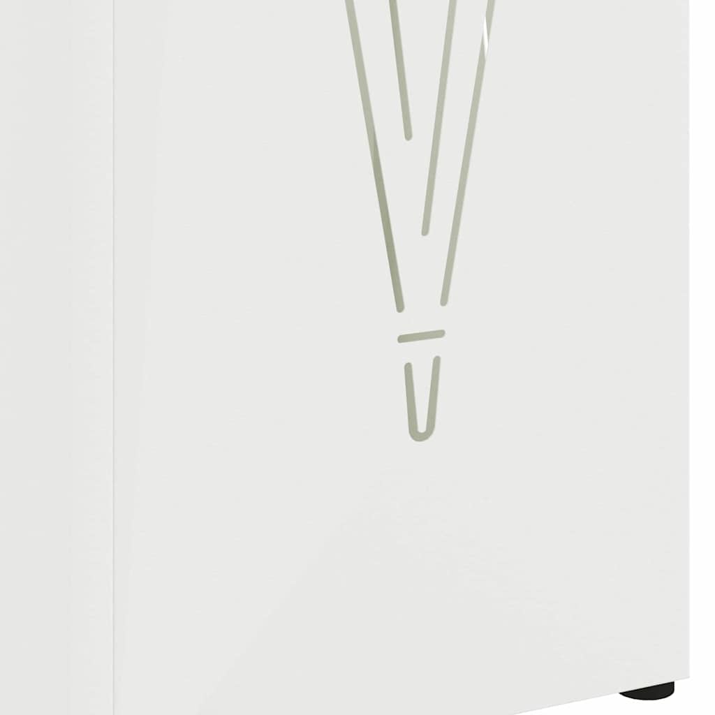 Supporto per Ombrellone Bianco 15.5 x 15.5 x 49 cm Metallo 868493