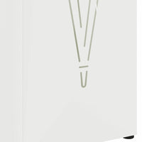 Supporto per Ombrellone Bianco 15.5 x 15.5 x 49 cm Metallo 868493