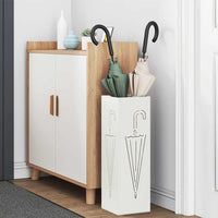 Supporto per Ombrellone Bianco 15.5 x 15.5 x 49 cm Metallo 868493