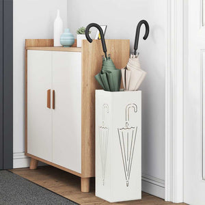 Supporto per Ombrellone Bianco 15.5 x 15.5 x 49 cm Metallo 868493