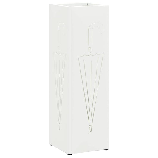 Supporto per Ombrellone Bianco 15.5 x 15.5 x 49 cm Metallo 868493