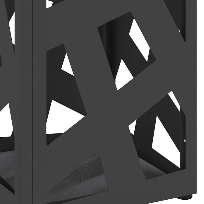 Supporto per Ombrellone Nero 15.5 x 15.5 x 49 cm Metallo 868494
