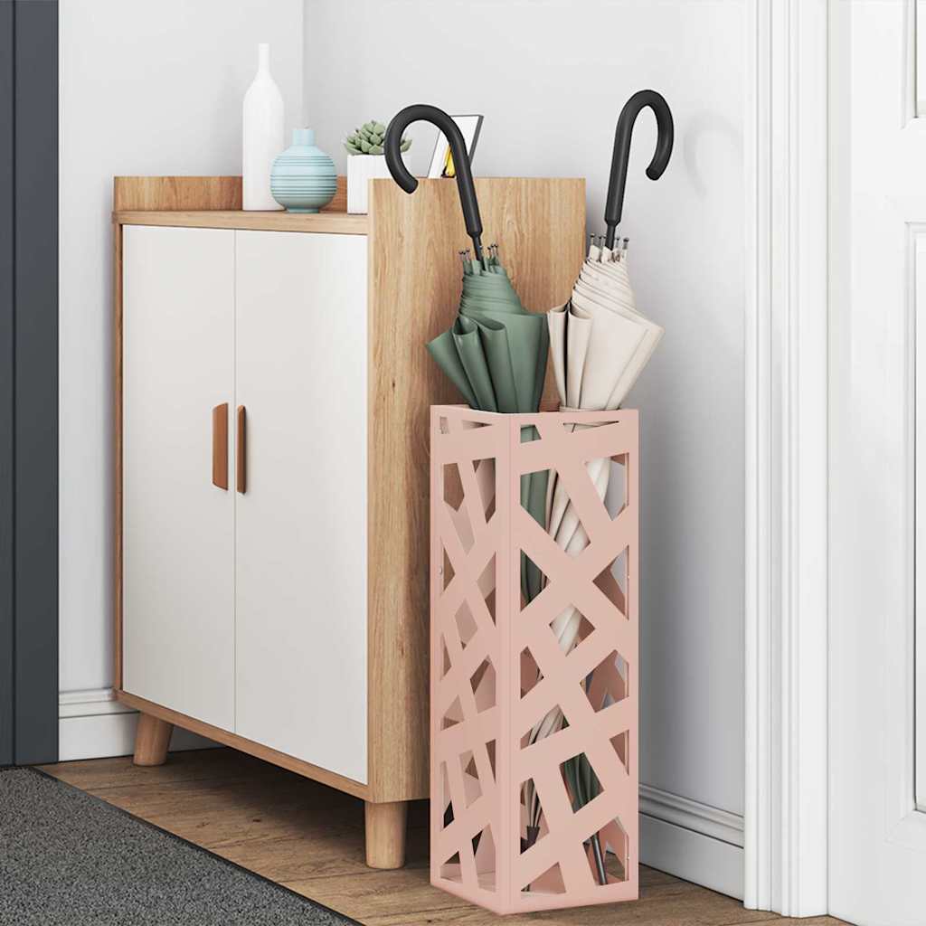 Supporto per Ombrellone Rosa 15.5 x 15.5 x 49 cm Acciaio 868495