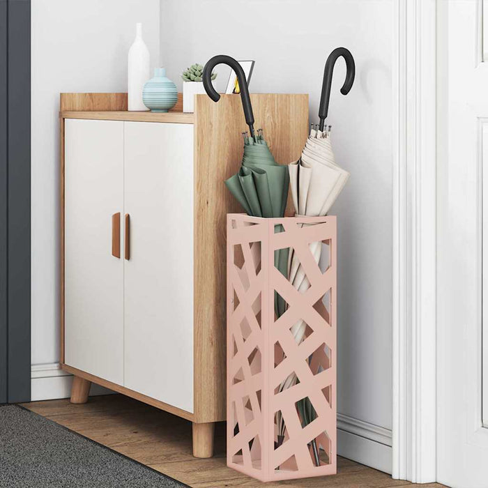 Supporto per Ombrellone Rosa 15.5 x 15.5 x 49 cm Acciaio 868495