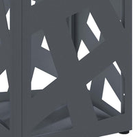 Supporto per Ombrellone Antracite 15.5 x 15.5 x 49 cm Acciaio 868496