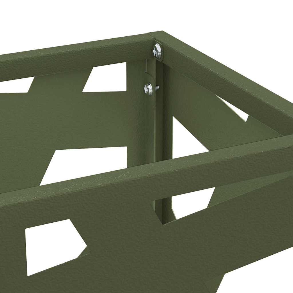 Supporto per Ombrellone Oliva 15.5 x 15.5 x 49 cm Acciaio 868498