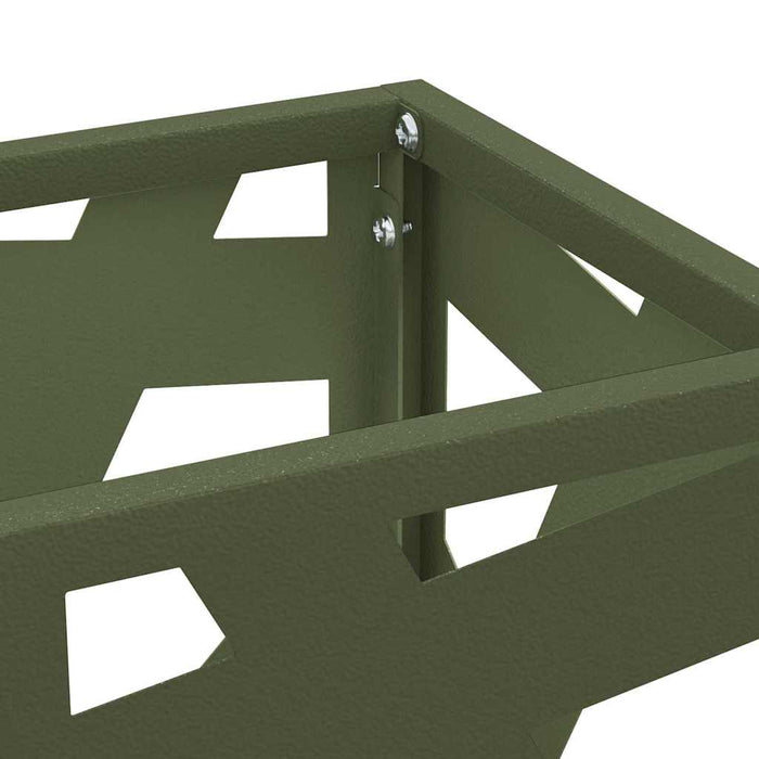 Supporto per Ombrellone Oliva 15.5 x 15.5 x 49 cm Acciaio 868498