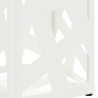 Supporto per Ombrellone Bianco 15.5 x 15.5 x 49 cm Acciaio 868499