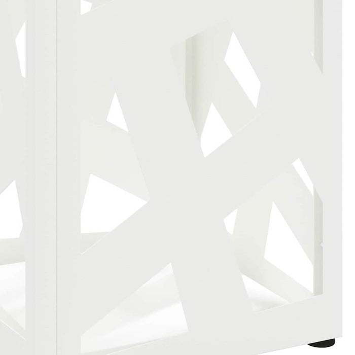 Supporto per Ombrellone Bianco 15.5 x 15.5 x 49 cm Acciaio 868499