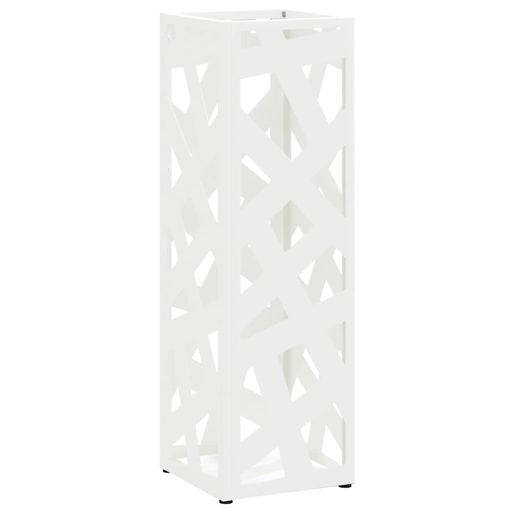 Supporto per Ombrellone Bianco 15.5 x 15.5 x 49 cm Acciaio 868499