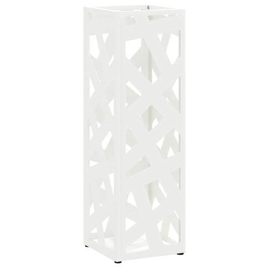 Supporto per Ombrellone Bianco 15.5 x 15.5 x 49 cm Acciaio 868499