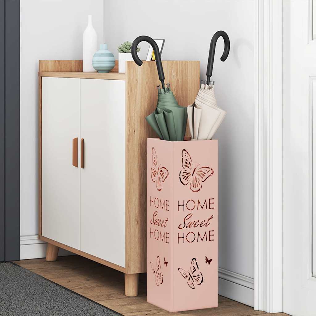 Supporto per Ombrellone Rosa 15.5 x 15.5 x 49 cm Metallo 868501