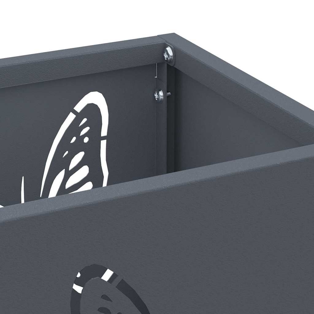 Supporto per Ombrellone Antracite 15.5 x 15.5 x 49 cm Acciaio 868502