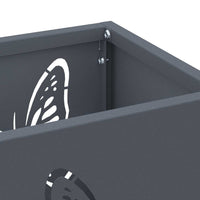 Supporto per Ombrellone Antracite 15.5 x 15.5 x 49 cm Acciaio 868502