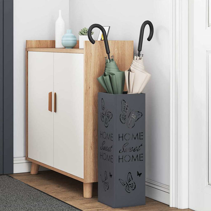 Supporto per Ombrellone Antracite 15.5 x 15.5 x 49 cm Acciaio 868502