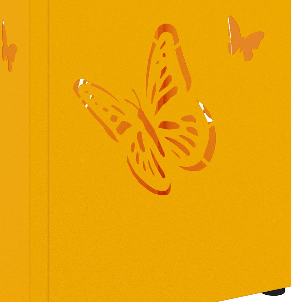 Supporto per Ombrellone Senape 15.5 x 15.5 x 49 cm Acciaio 868503