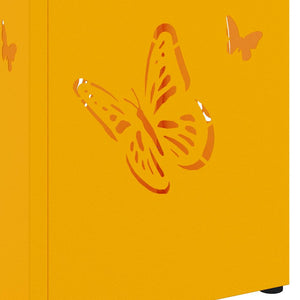 Supporto per Ombrellone Senape 15.5 x 15.5 x 49 cm Acciaio 868503