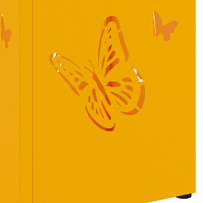 Supporto per Ombrellone Senape 15.5 x 15.5 x 49 cm Acciaio 868503