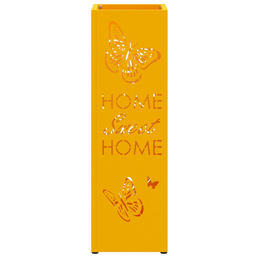 Supporto per Ombrellone Senape 15.5 x 15.5 x 49 cm Acciaio 868503