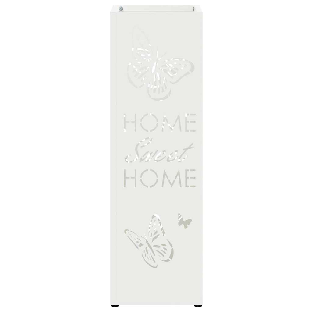 Supporto per Ombrellone Bianco 15.5 x 15.5 x 49 cm Acciaio 868505