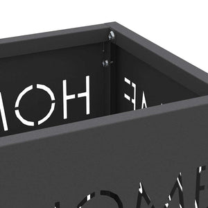 Supporto per Ombrellone Nero 15.5 x 15.5 x 49 cm Acciaio 868506