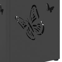 Supporto per Ombrellone Nero 15.5 x 15.5 x 49 cm Acciaio 868506