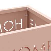 Supporto per Ombrellone Rosa 15.5 x 15.5 x 49 cm Acciaio 868507