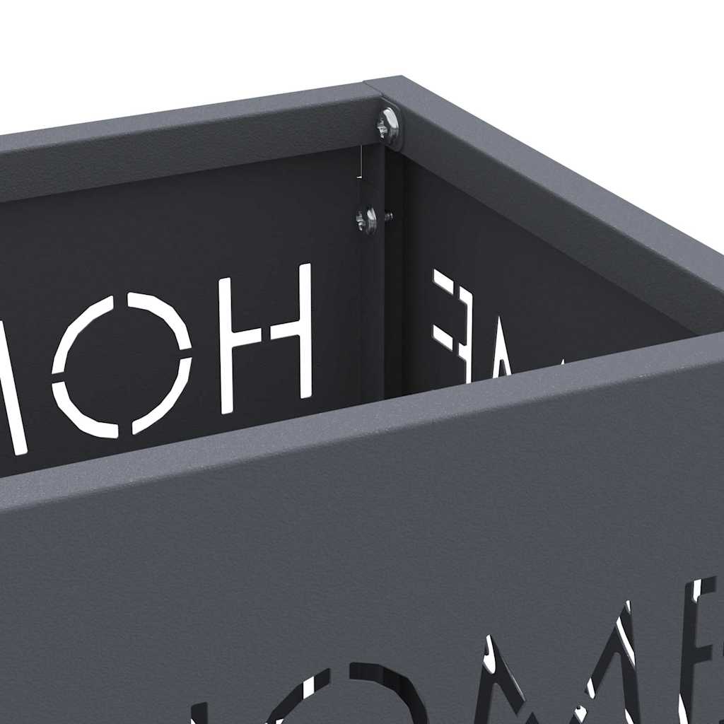 Supporto per Ombrellone Antracite 15.5 x 15.5 x 49 cm Acciaio 868508