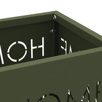 Supporto per Ombrellone Oliva 15.5 x 15.5 x 49 cm Acciaio 868510