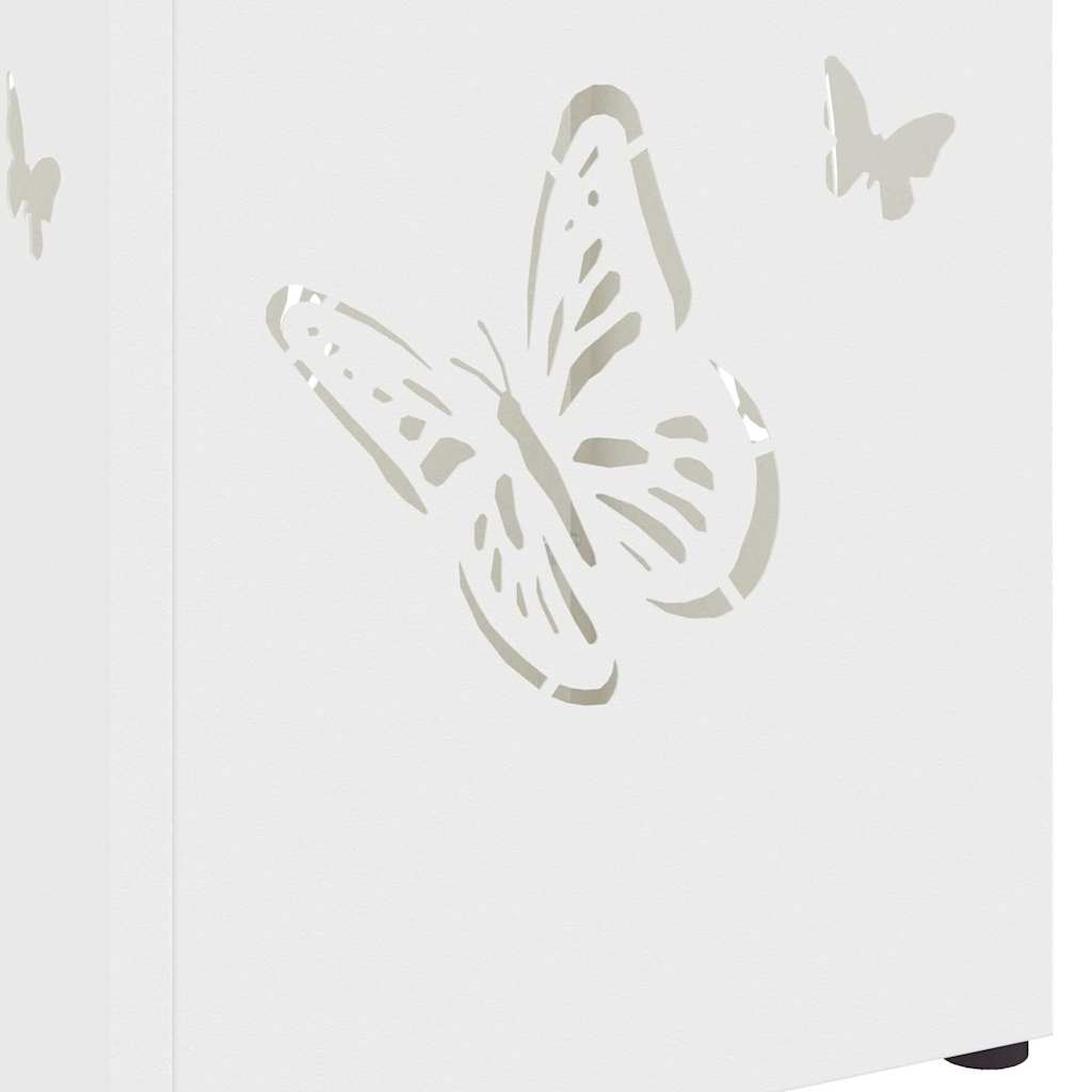 Supporto per Ombrellone Bianco 15.5 x 15.5 x 49 cm Acciaio 868511