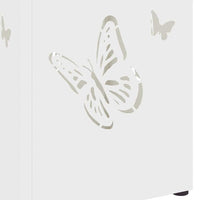 Supporto per Ombrellone Bianco 15.5 x 15.5 x 49 cm Acciaio 868511