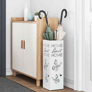 Supporto per Ombrellone Bianco 15.5 x 15.5 x 49 cm Acciaio 868511