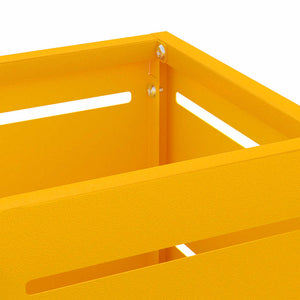 Supporto per Ombrellone Senape 15.5 x 15.5 x 49 cm Acciaio 868515