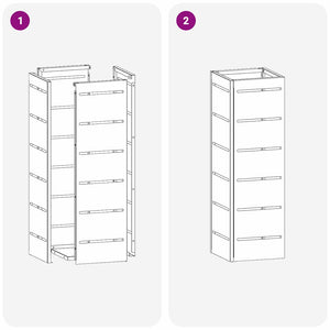 Supporto per Ombrellone Oliva 15.5 x 15.5 x 49 cm Metallo 868516