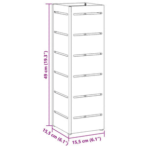 Supporto per Ombrellone Oliva 15.5 x 15.5 x 49 cm Metallo 868516