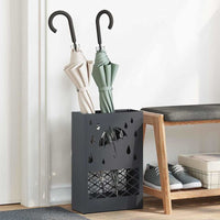 Supporto per Ombrellone Antracite 28 x 12 x 41 cm Acciaio 868520