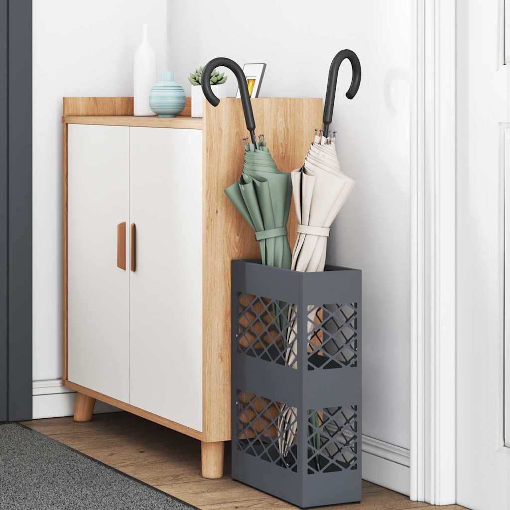 Supporto per Ombrellone Antracite 28 x 12 x 41 cm Acciaio 868526