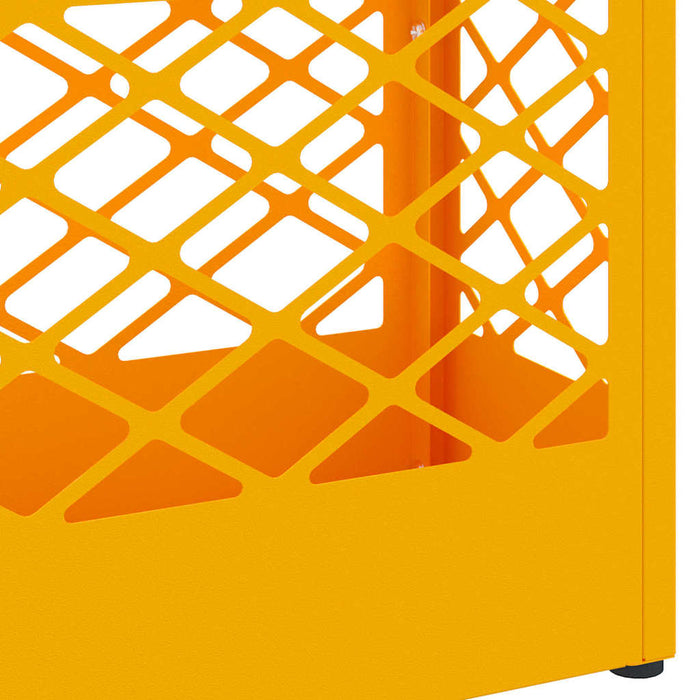 Supporto per Ombrellone giallo senape 28 x 12 x 41 cm Metallo 868527