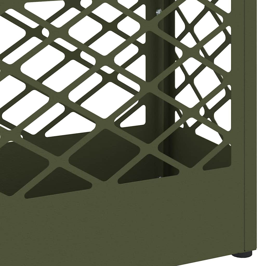 Supporto per Ombrellone Oliver verde 28 x 12 x 41 cm Acciaio 868528