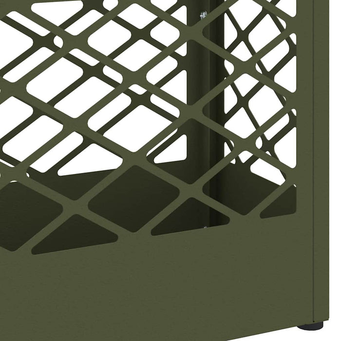 Supporto per Ombrellone Oliver verde 28 x 12 x 41 cm Acciaio 868528