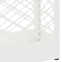 Supporto per Ombrellone Bianco 28 x 12 x 41 cm Metallo 868529