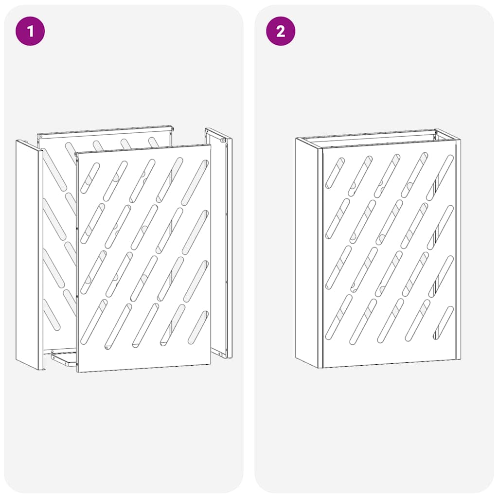 Supporto per Ombrellone Antracite 28 x 12 x 41 cm Metallo 868532