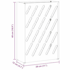 Supporto per Ombrellone Antracite 28 x 12 x 41 cm Metallo 868532