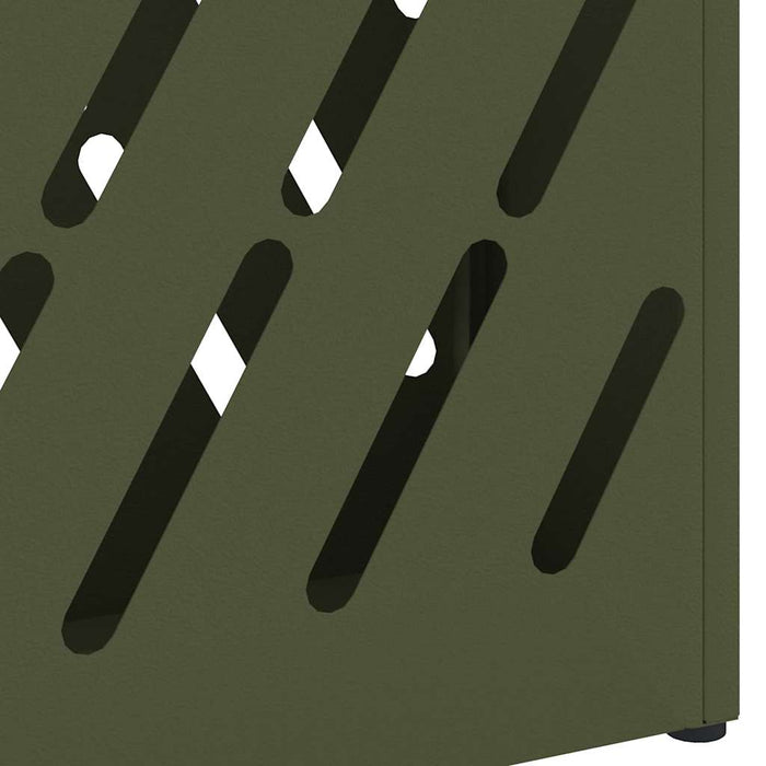 Supporto per Ombrellone Oliver verde 28 x 12 x 41 cm Acciaio 868534