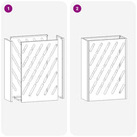 Supporto per Ombrellone Oliver verde 28 x 12 x 41 cm Acciaio 868534