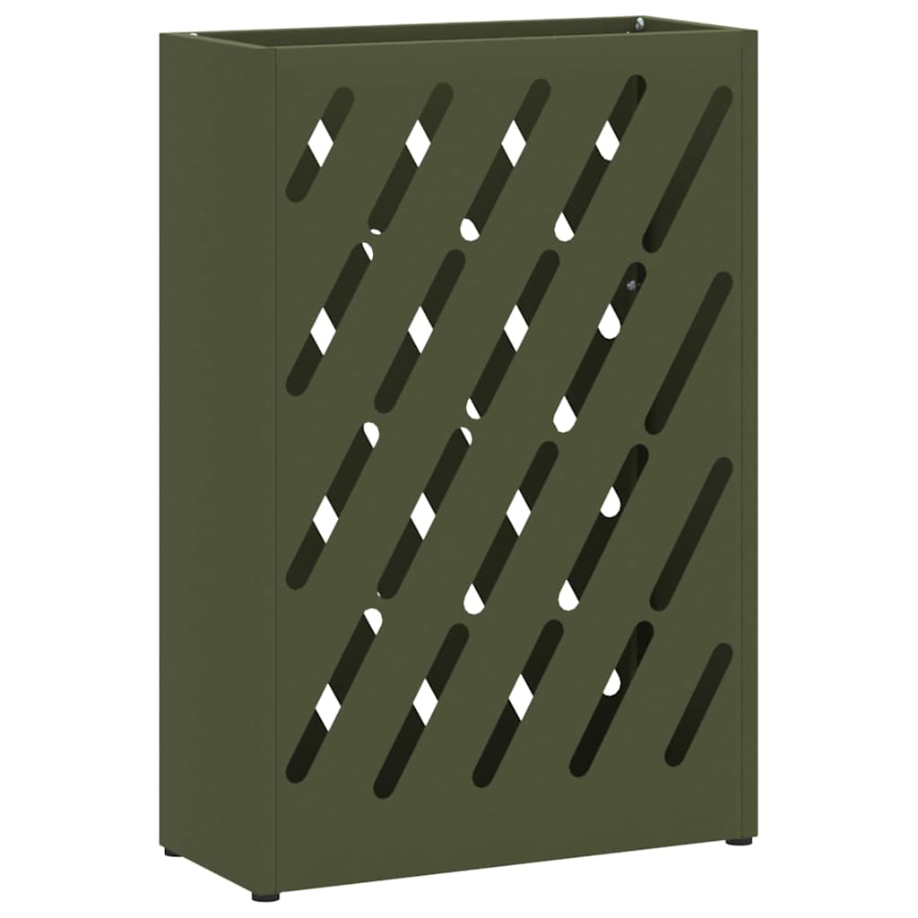 Supporto per Ombrellone Oliver verde 28 x 12 x 41 cm Acciaio 868534
